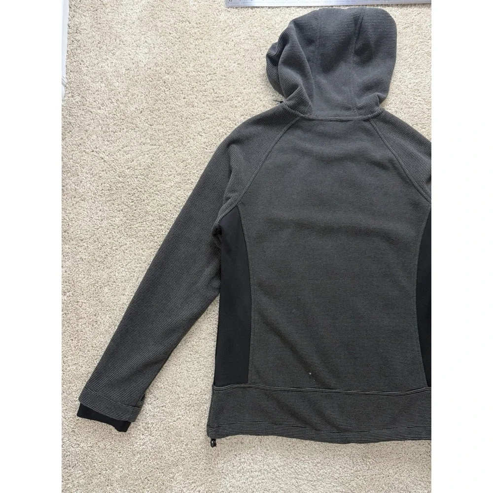 New Balance Heat Grid Textured‎ Full Zip Hooded Jacket Women's Size Medium